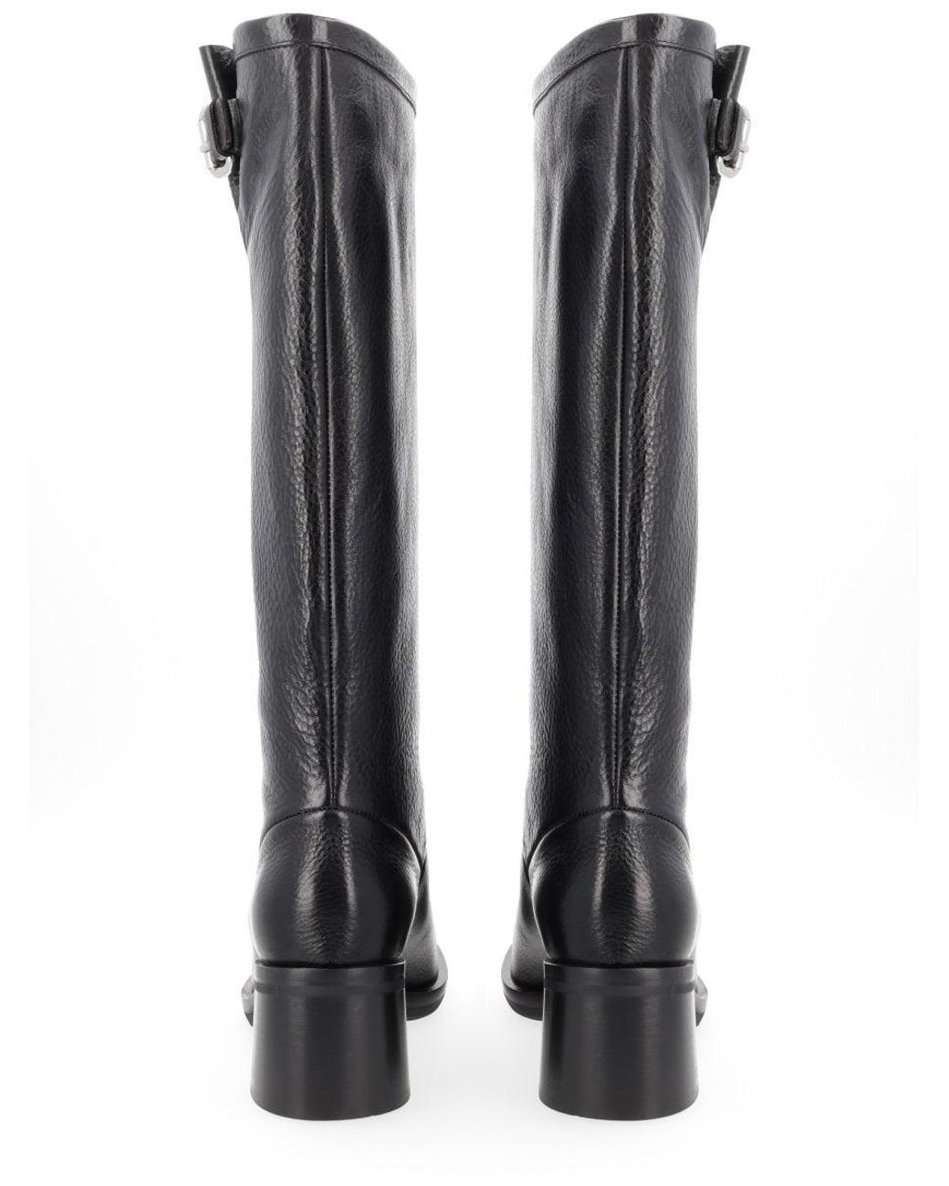 Our Legacy Black Solid High Boot