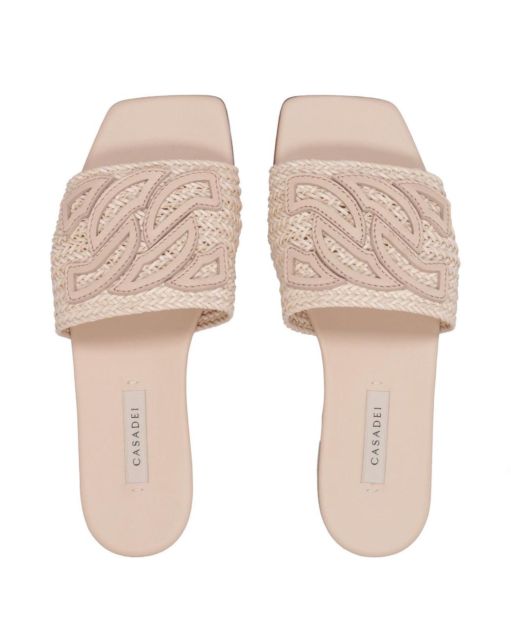 Casadei Natural Sandals