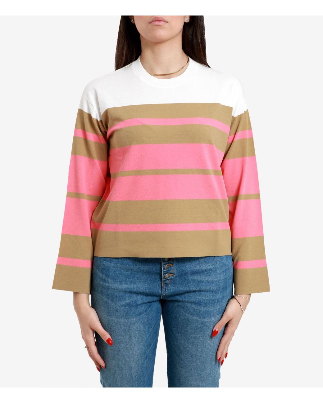 Kaos Pink Sweaters