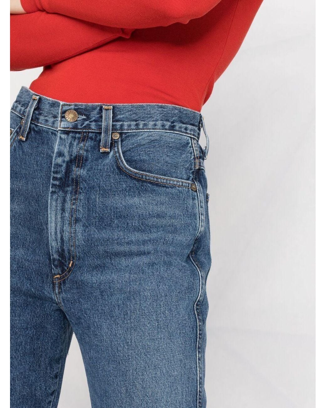 Agolde Blue Pinch Waist