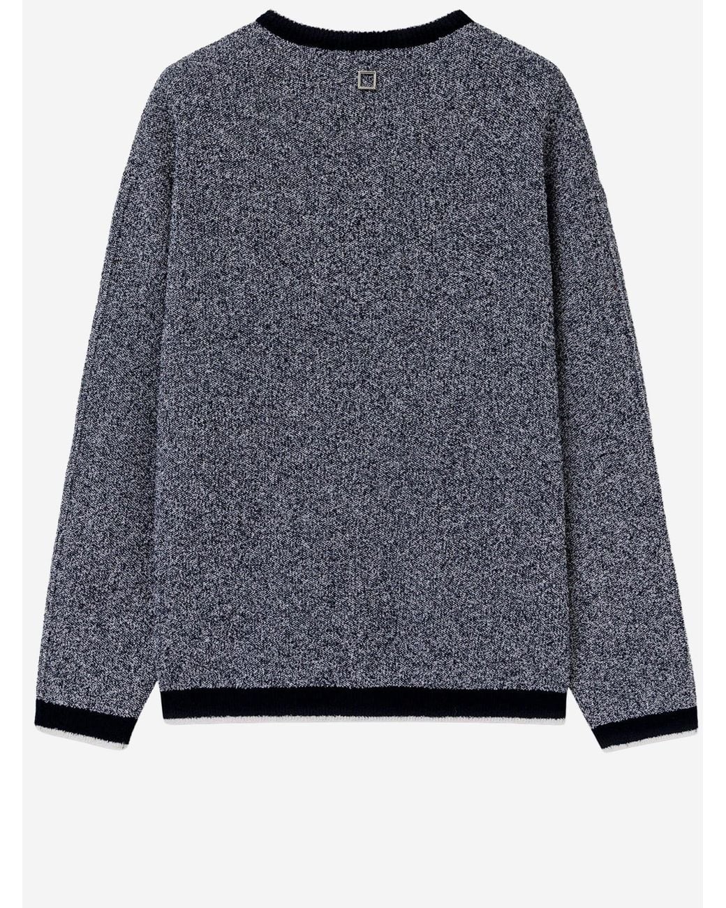 Wooyoungmi Gray Cotton Blend Cardigan for men