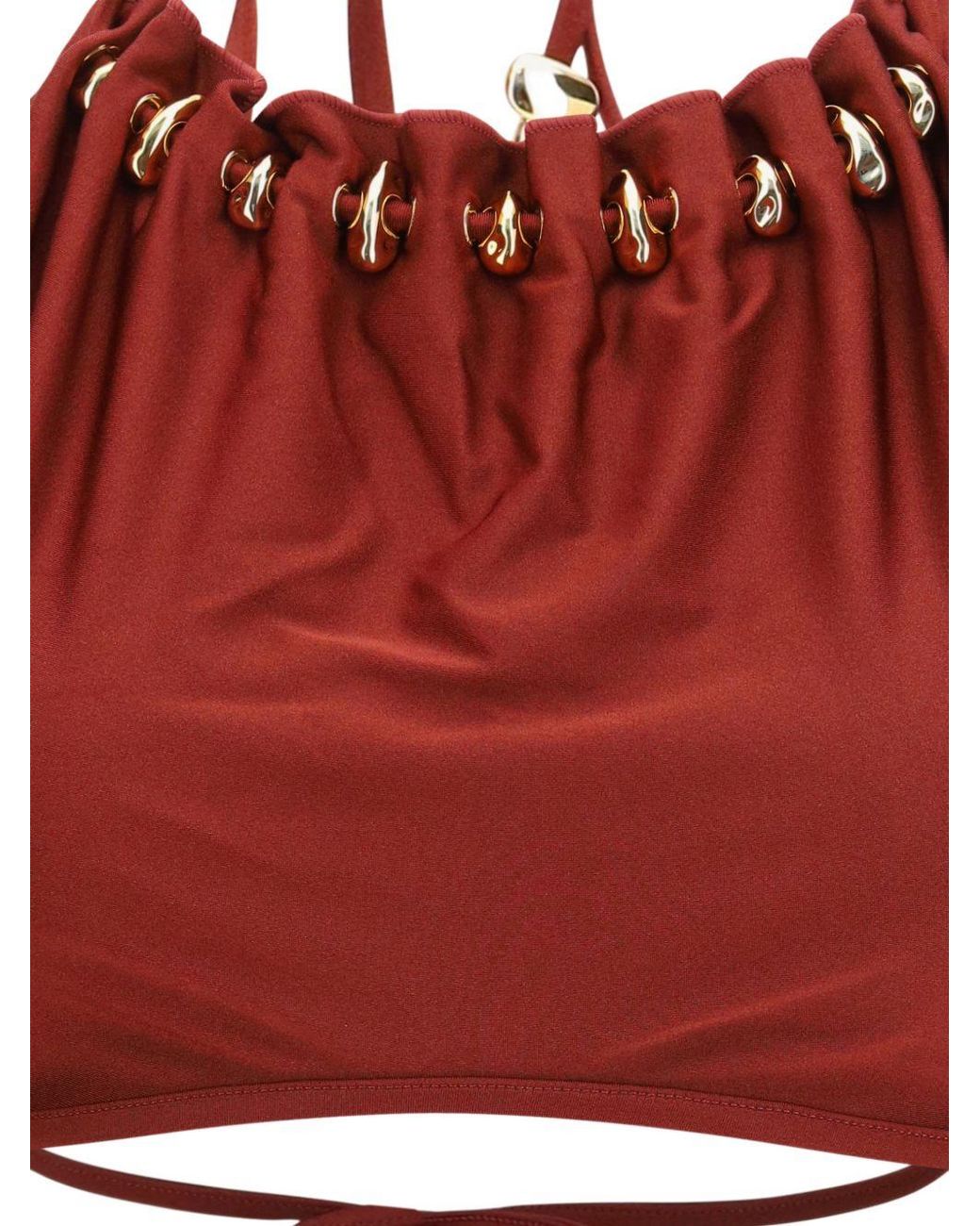 Zimmermann Red Aster Bikini Set