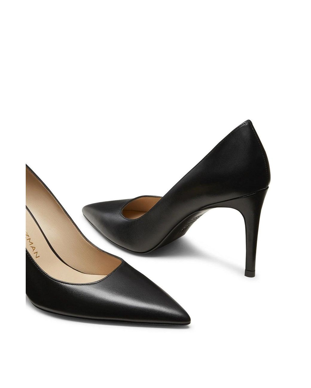 Stuart Weitzman Black Décolleté