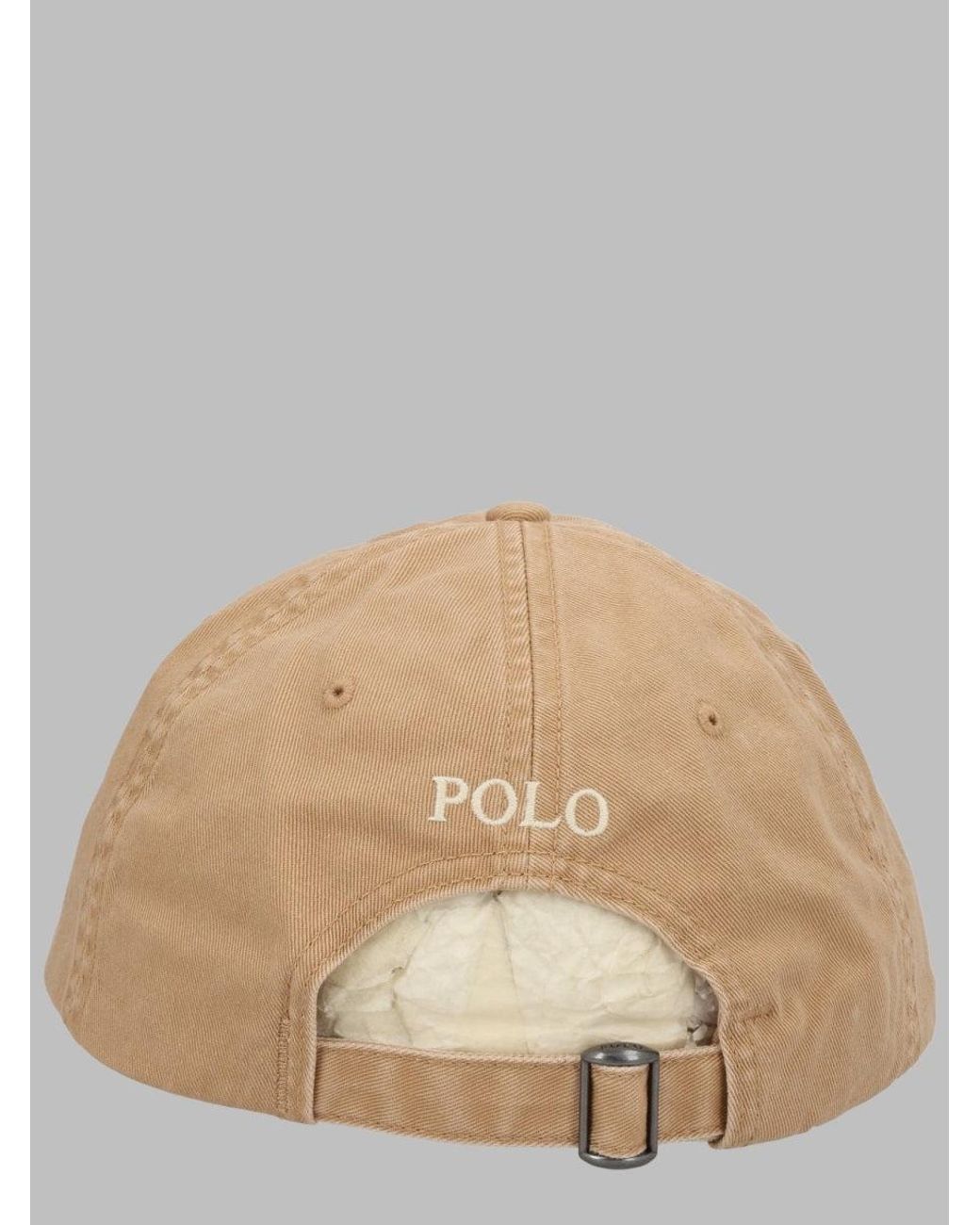 Polo Ralph Lauren Natural Cotton Twill Baseball Cap