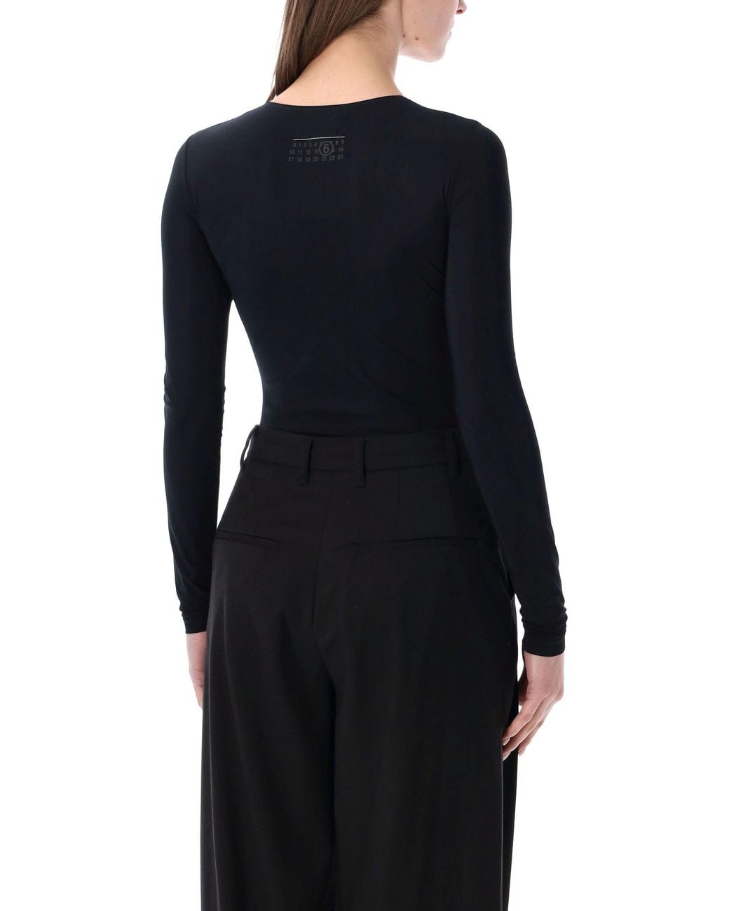 MM6 by Maison Margiela Black Top