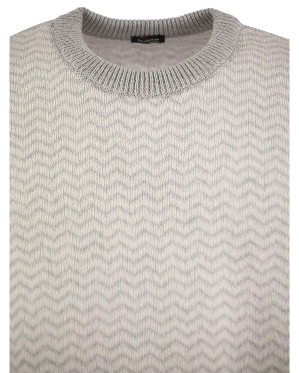 Kiton Gray Magic Cashmere Choker