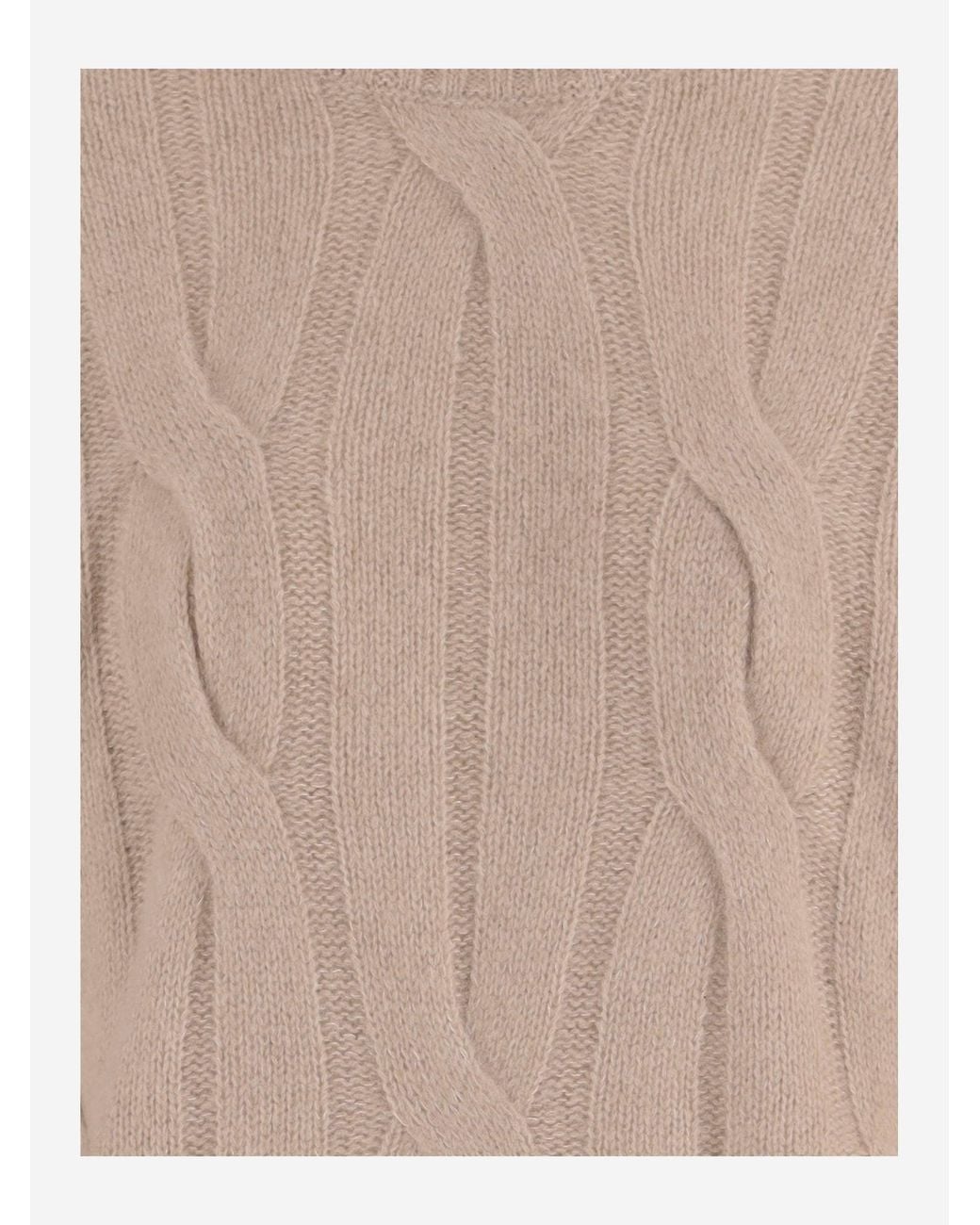 Allude Natural Cashmere And Silk Sweater