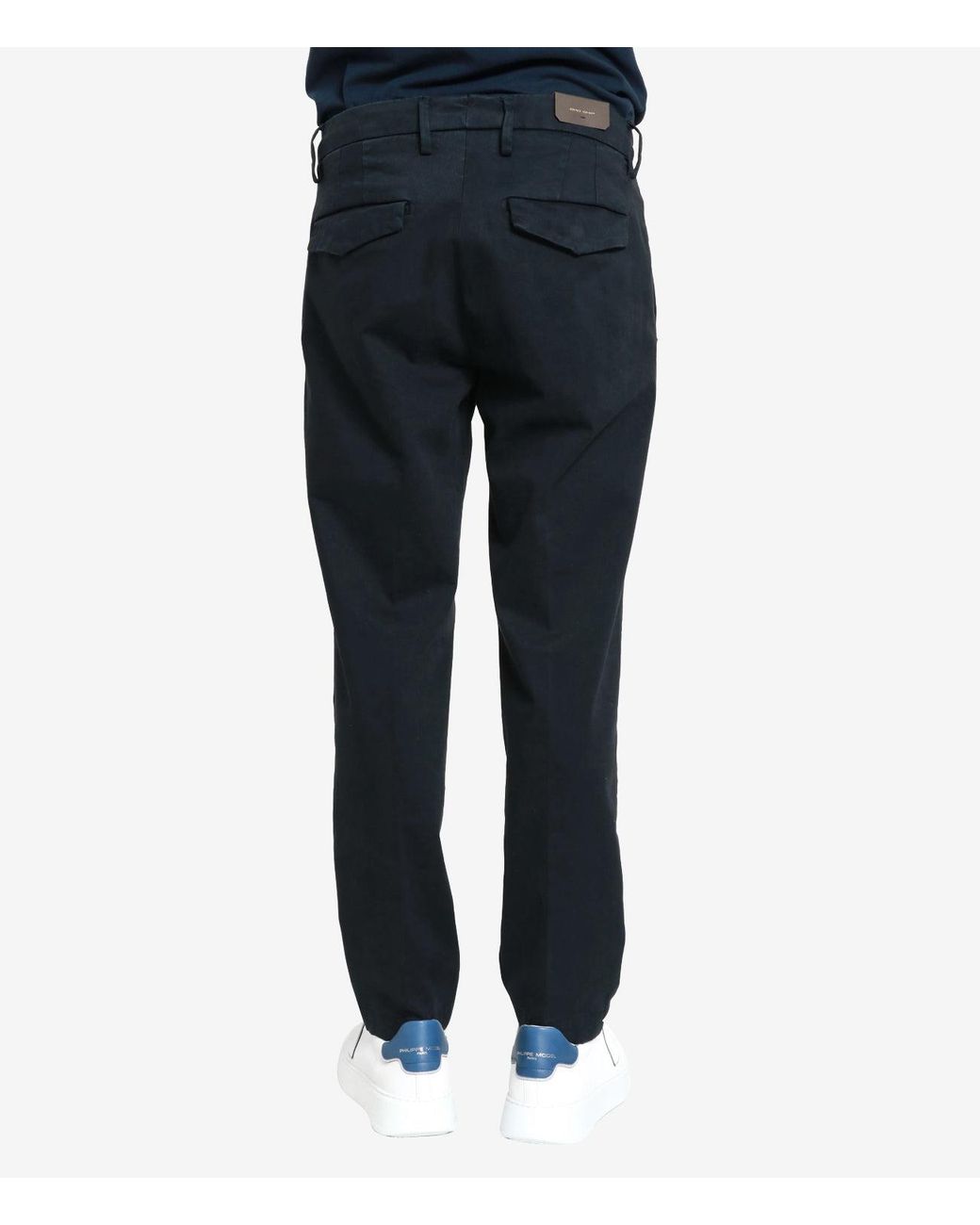 BRO-SHIP Blue Trousers for men