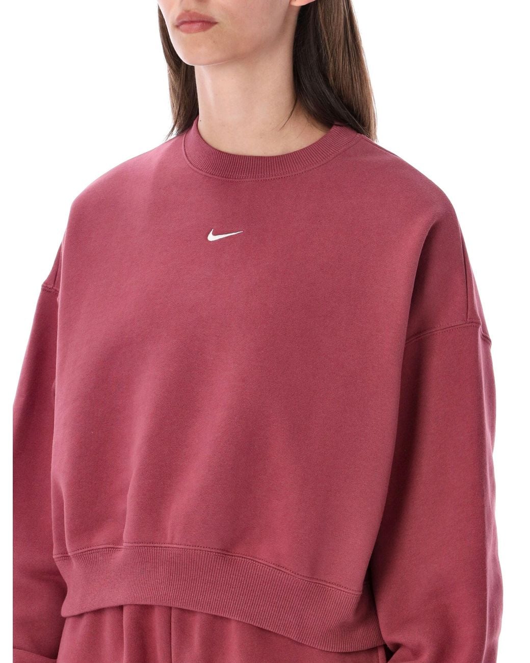 Nike Red Studio Fleece Sweatshirt