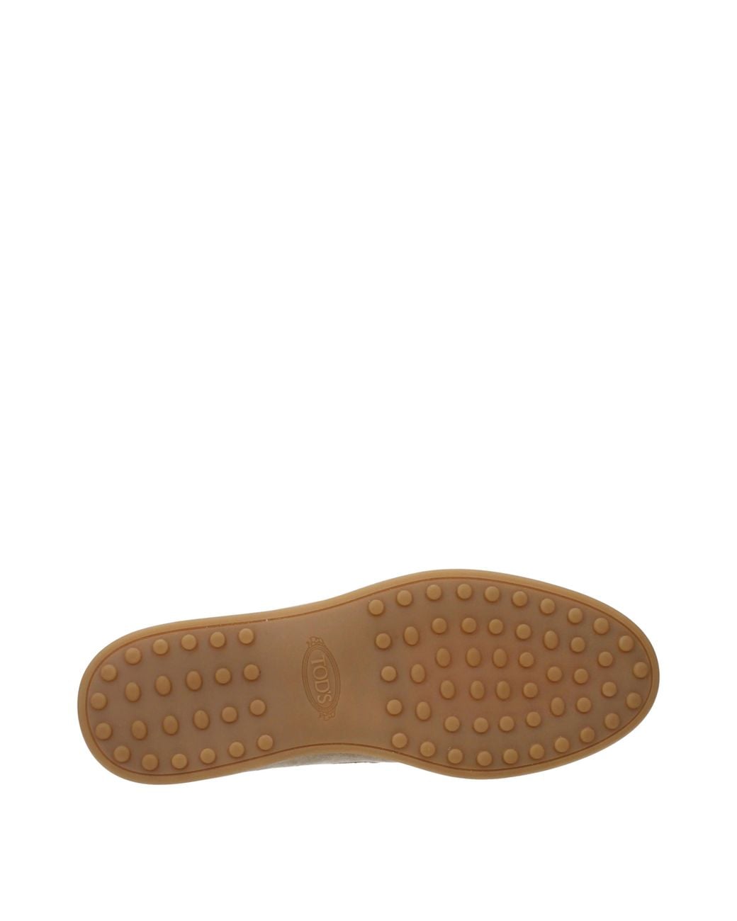 Tod's Natural Mocassini Camoscio/Clear Tobacco (Also Known As Camoscio)