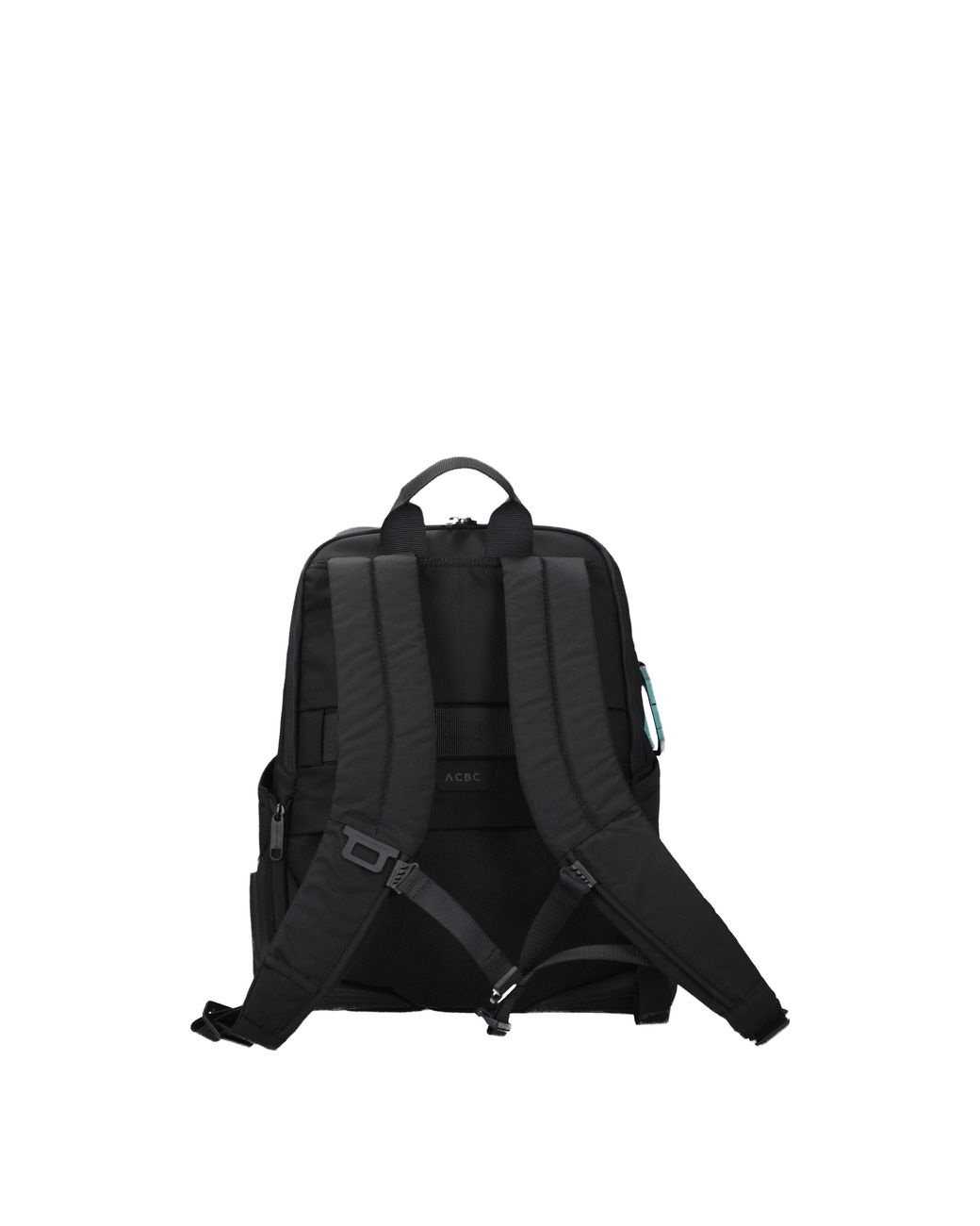 Piquadro Black Zaini E Marsupi Uomo Tessuto Nero/Verde Bottiglia