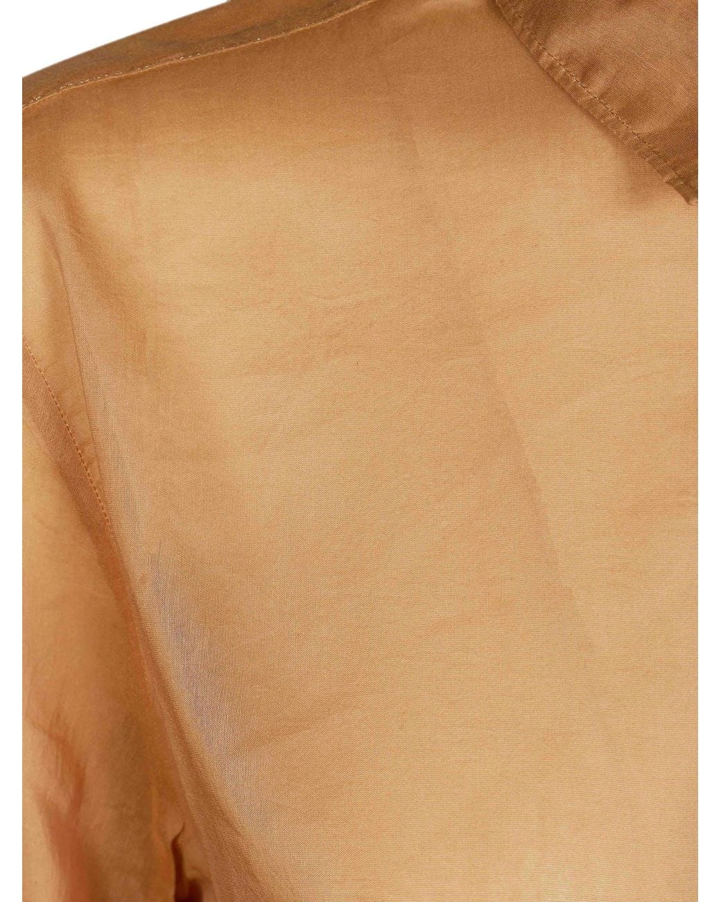 Forte_forte White Camicia Regular Voile Cotone Seta