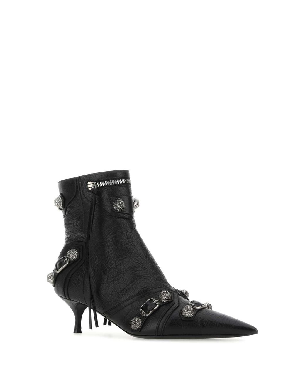 Balenciaga Black Cagole M70 Ankle Boots