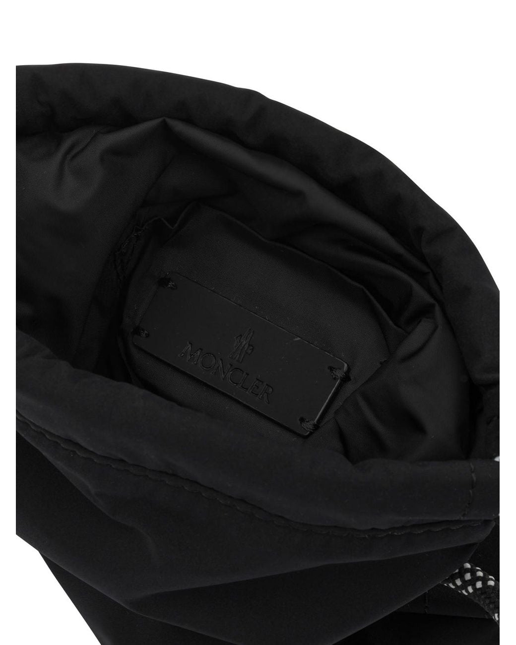 Moncler Black "Makaio" Small Shoulder Bag