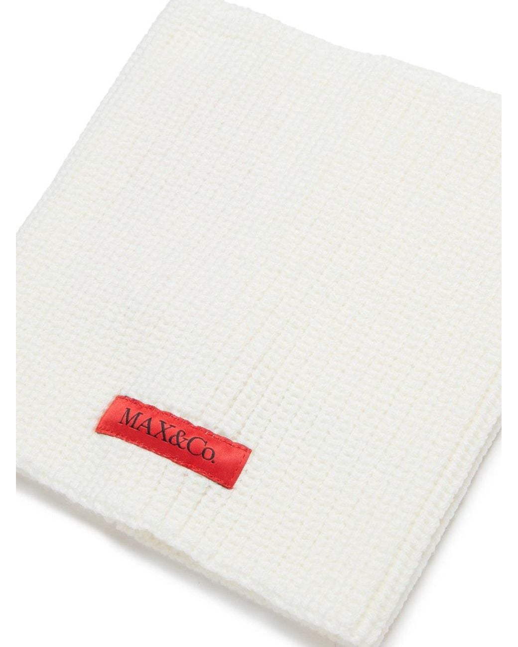 MAX&Co. White Scarf