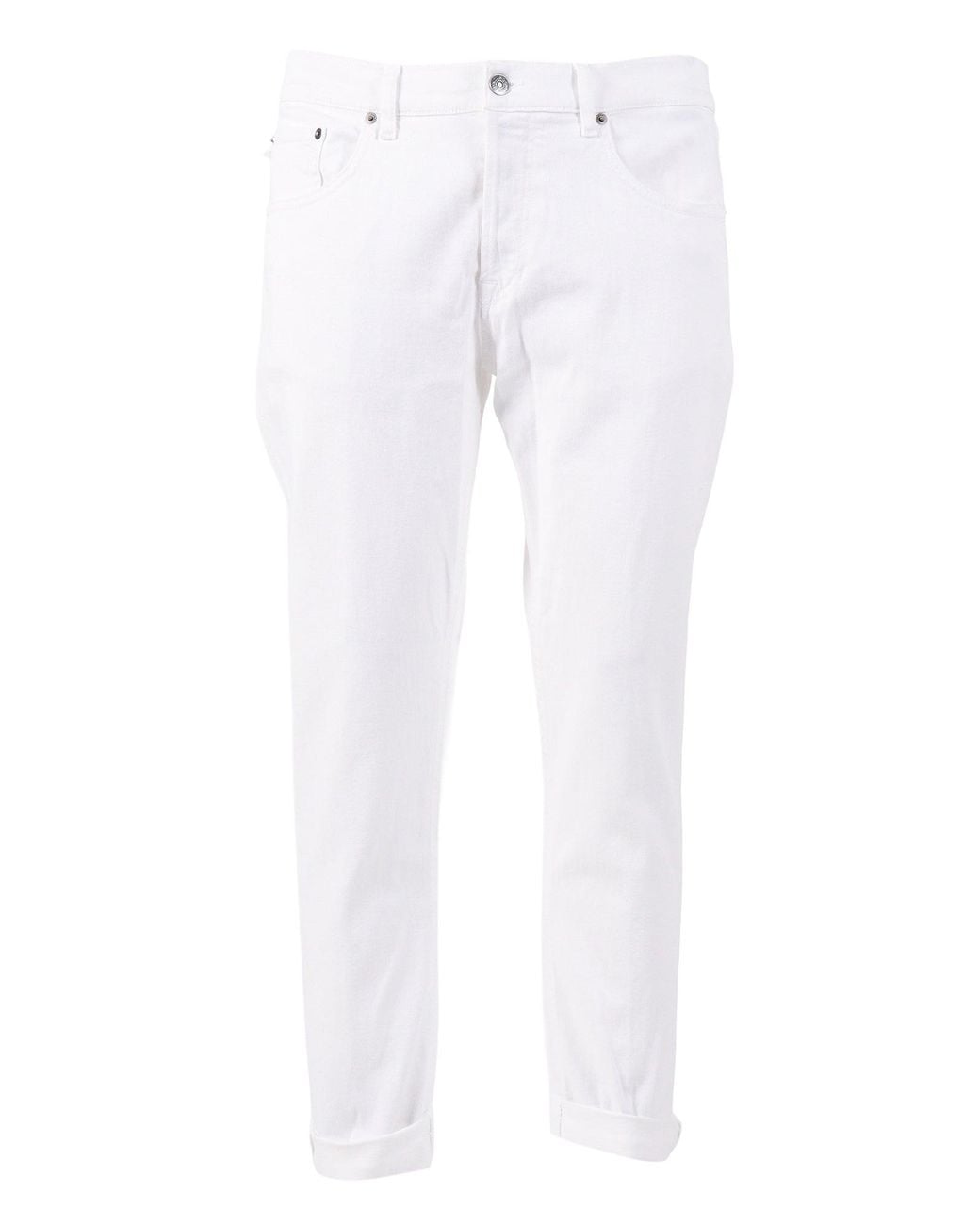 Dondup White Don'T You Know That for men