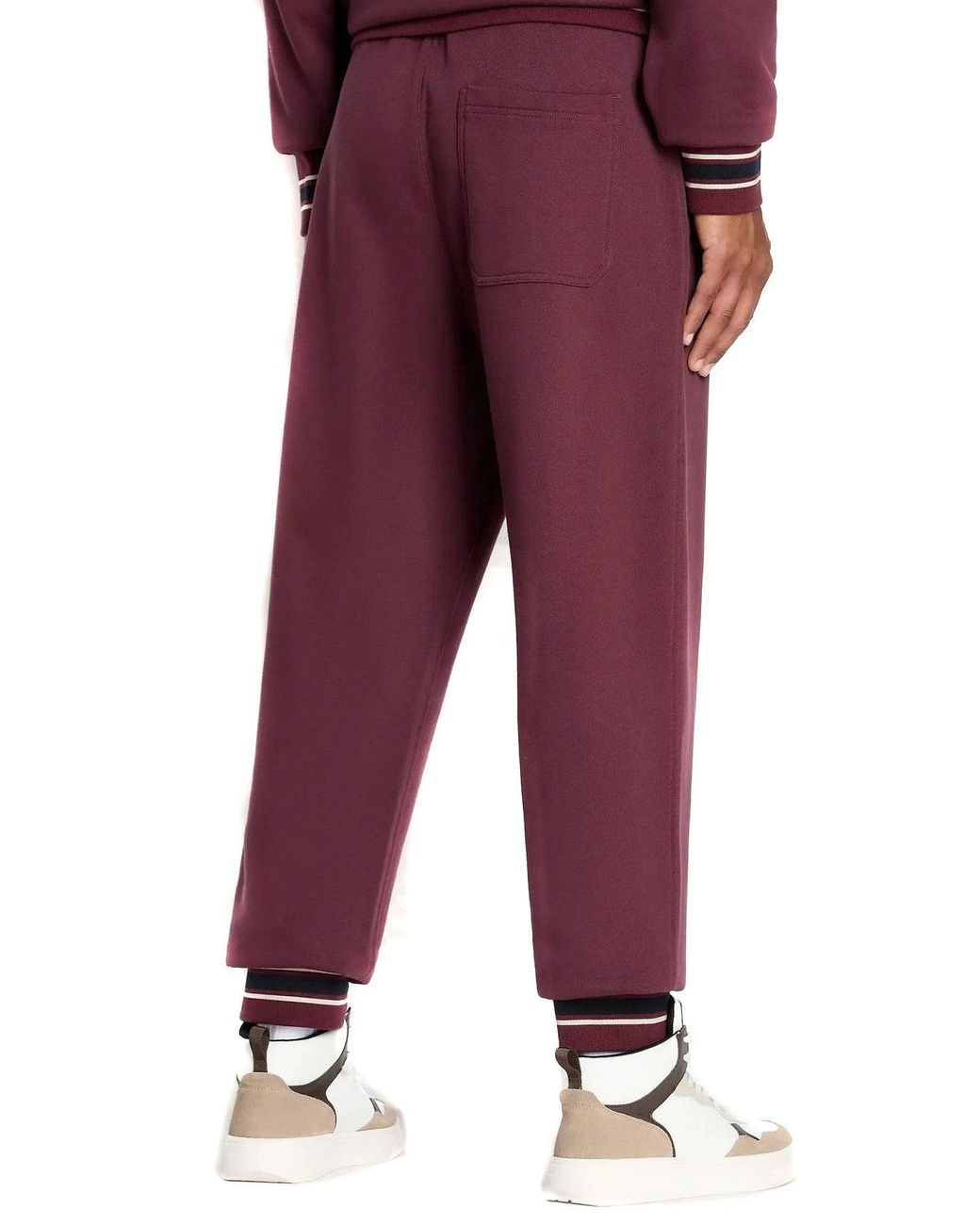 ARMANI EXCHANGE Purple Jump Sweats