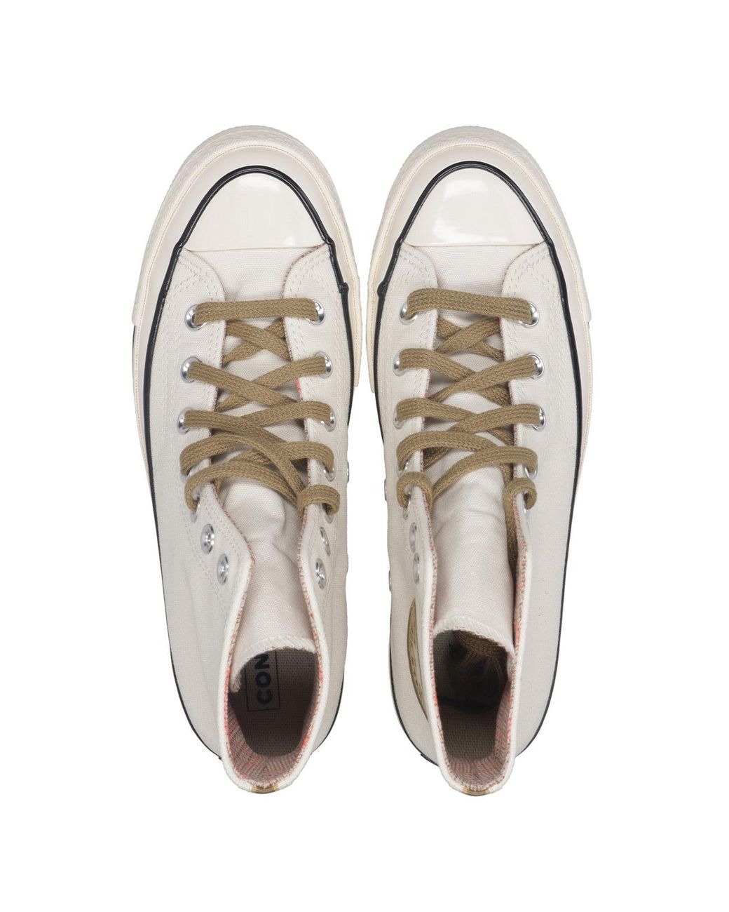 Converse White Sneakers Beige
