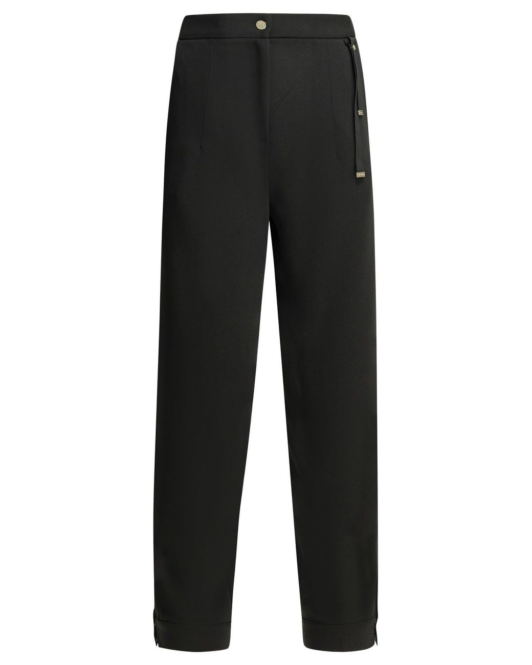 Herno Black "Cotton Feel" Freizeithose