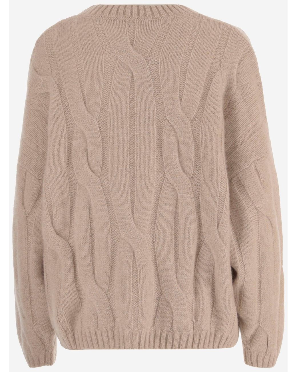 Allude Natural Cashmere And Silk Sweater