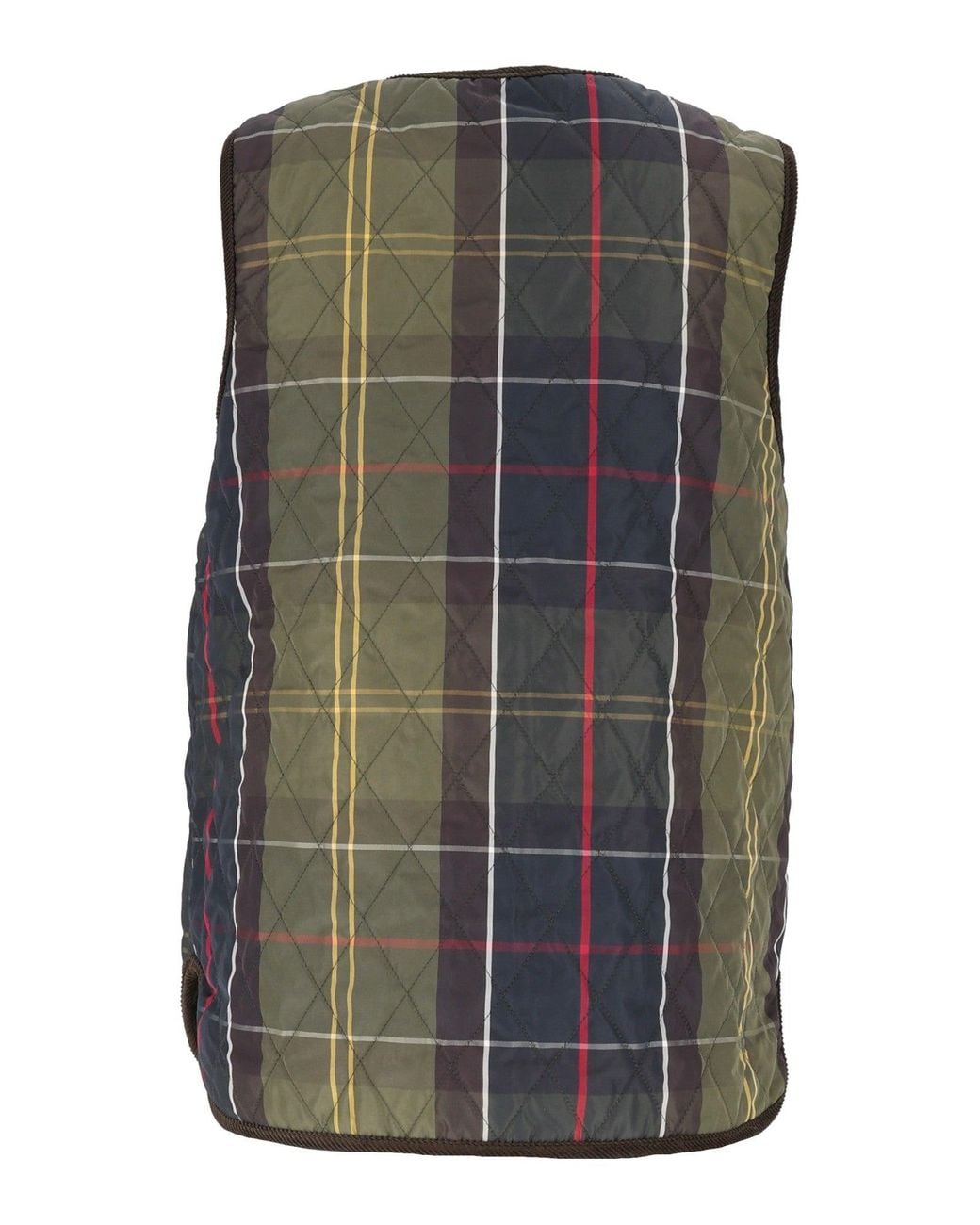 Barbour Green Reversible Ttn Quilted Liner