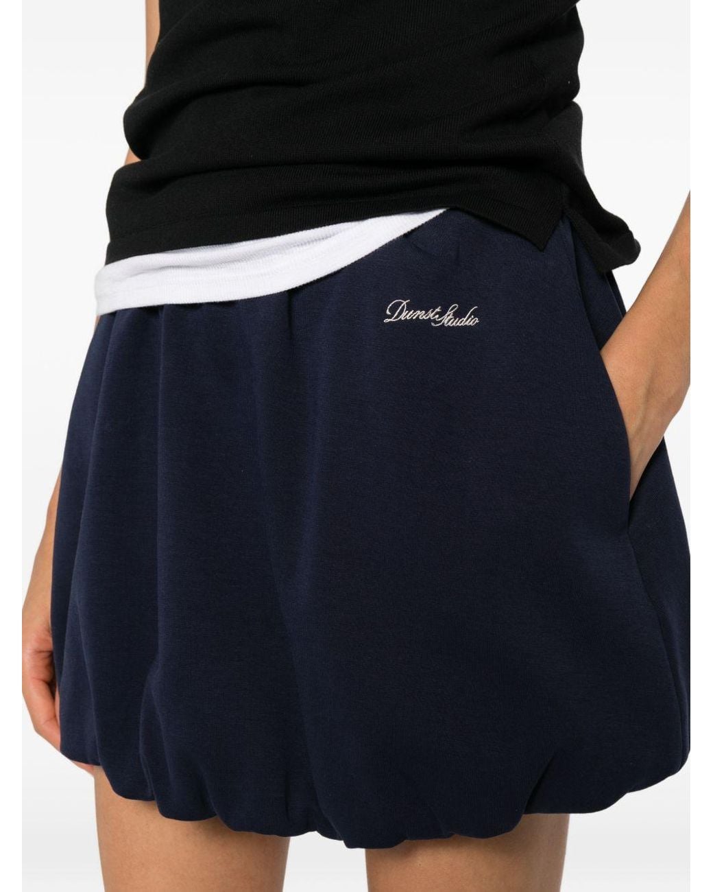 DUNST Blue Skirts Cotton