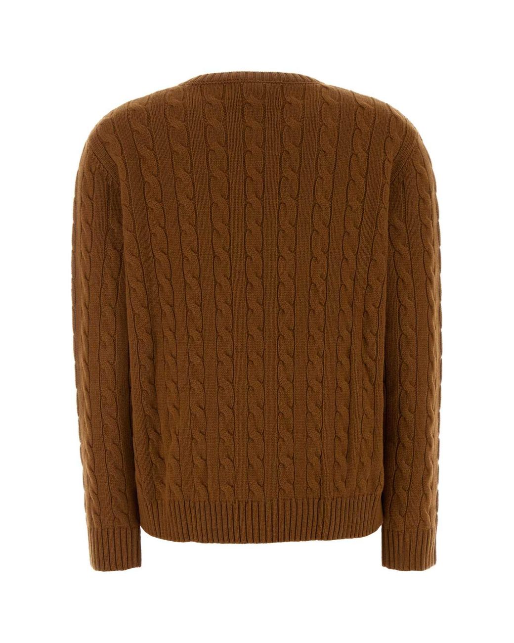 Valentino Garavani Brown Caramel Cashmere Sweater