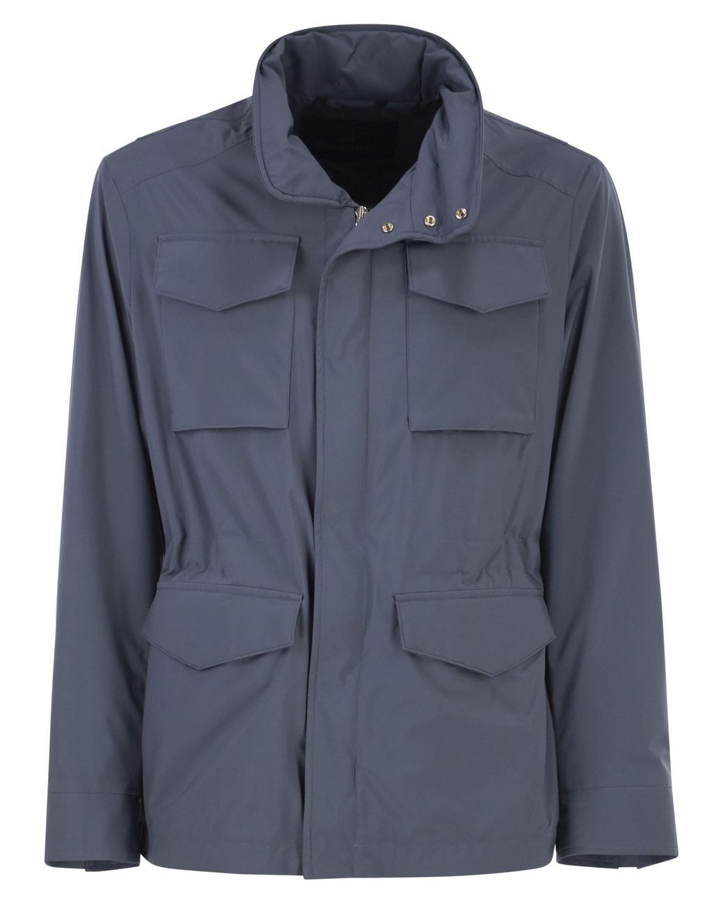 Paul & Shark Blue Technical Fabric Field Jacket