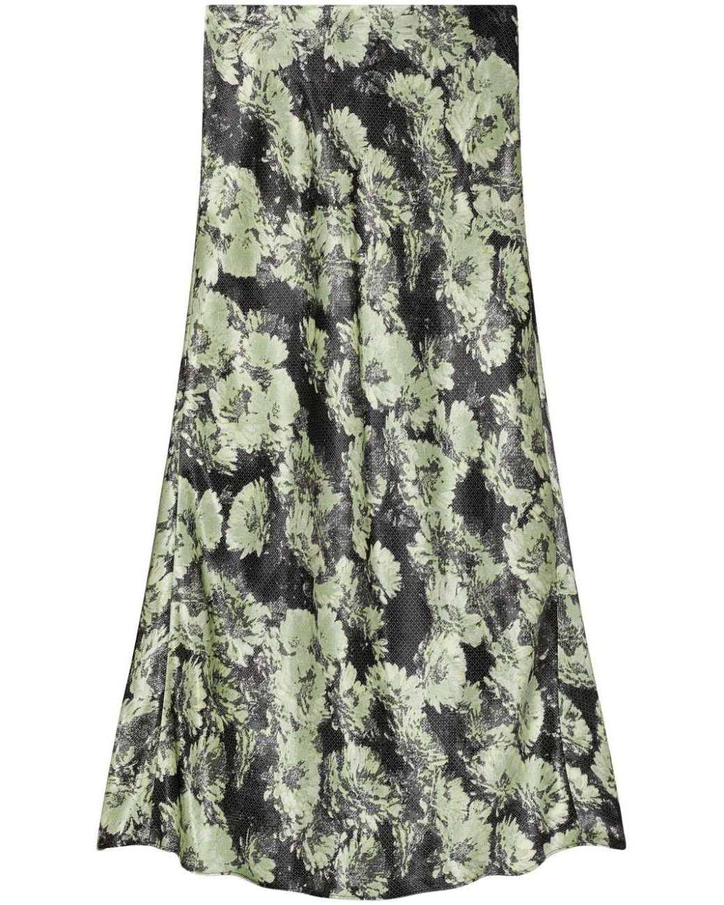 Tory Burch Green Midi Skirts