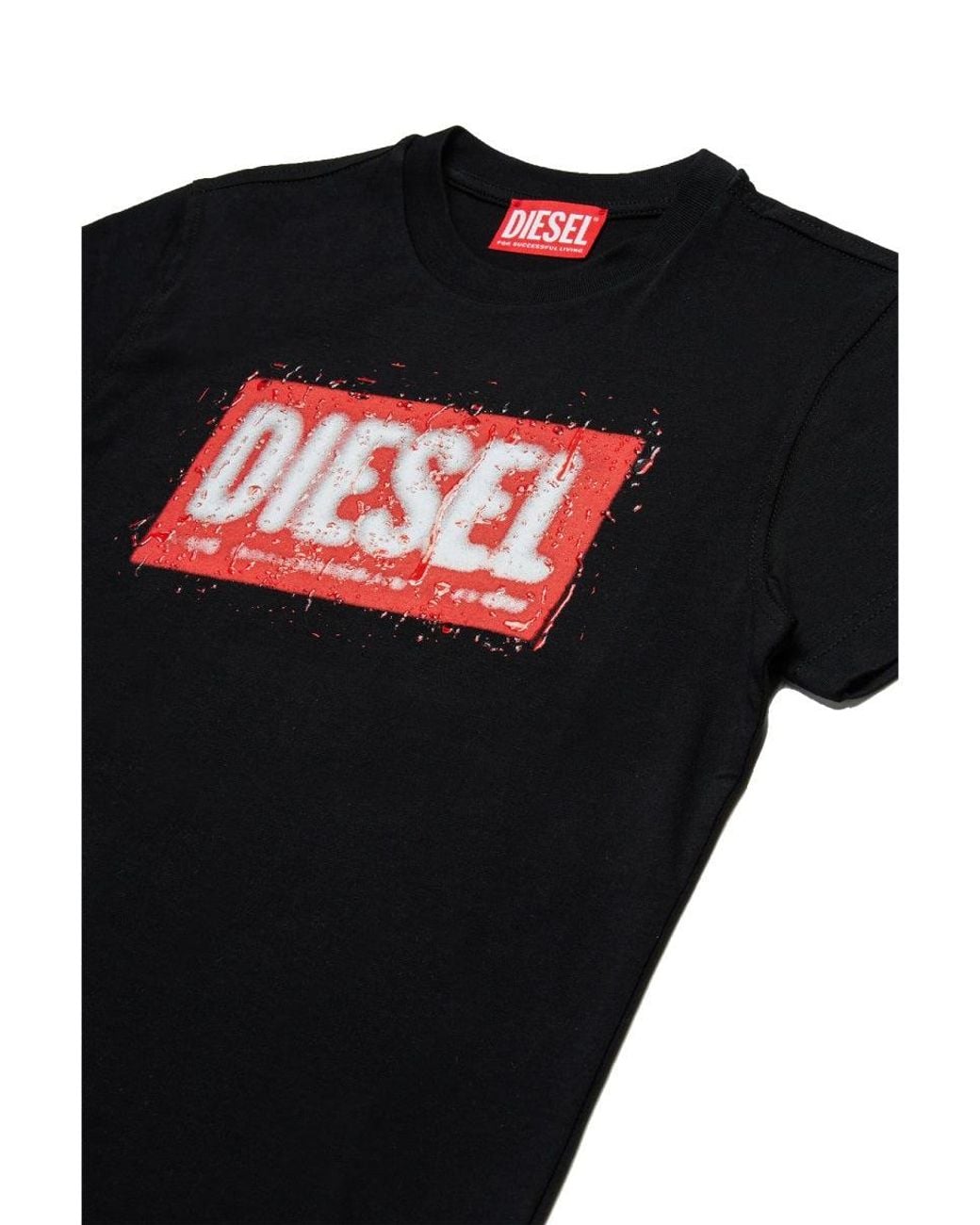 DIESEL Black "Tadjustq10" T-Shirt