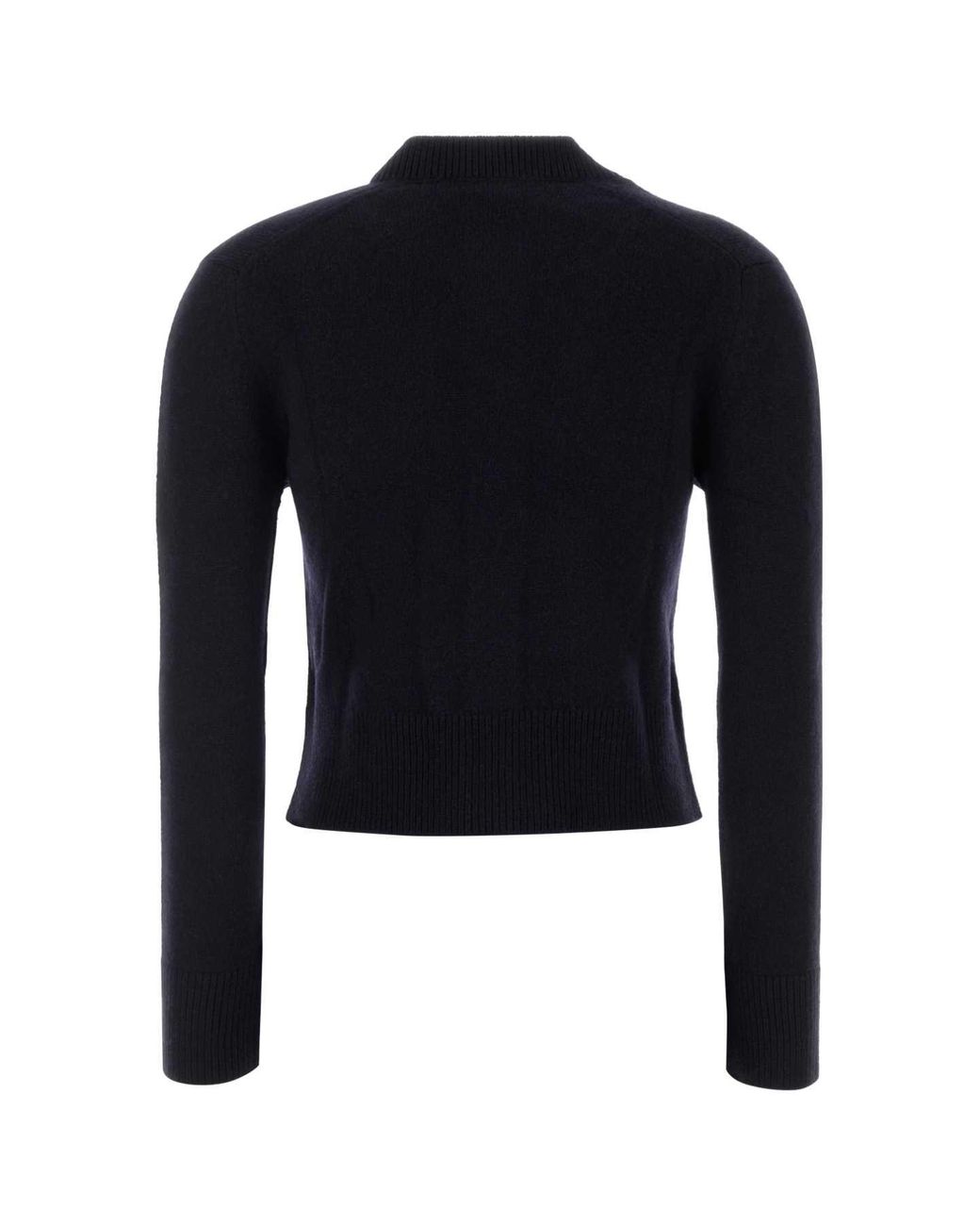 Maison Kitsuné Blue Midnight Wool Cardigan
