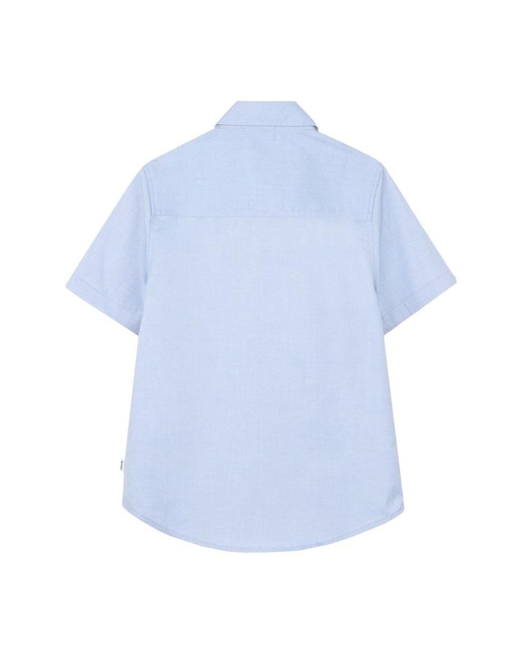 Boss Blue Camicia A Maniche Corte
