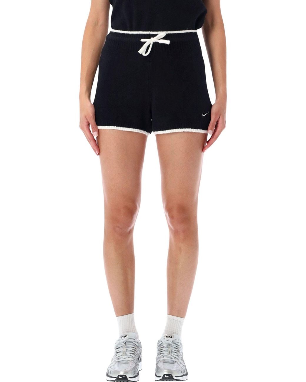 Nike Black Sportswear Chill Knit Shorts