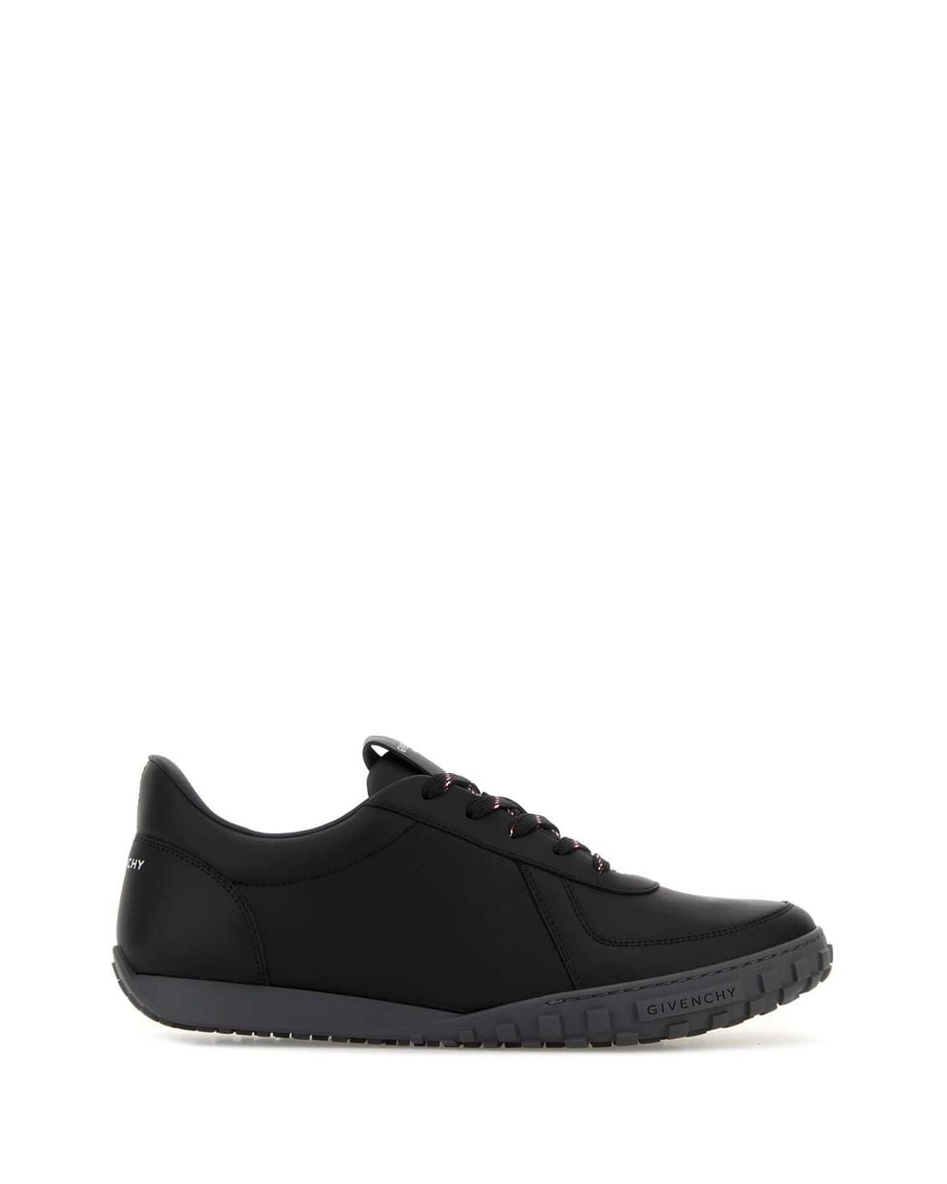 Givenchy Black Solid Glide Runner Sneakers for men