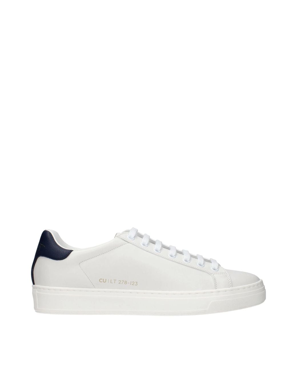 CU | LT ESSENCE White Sneakers Leather for men