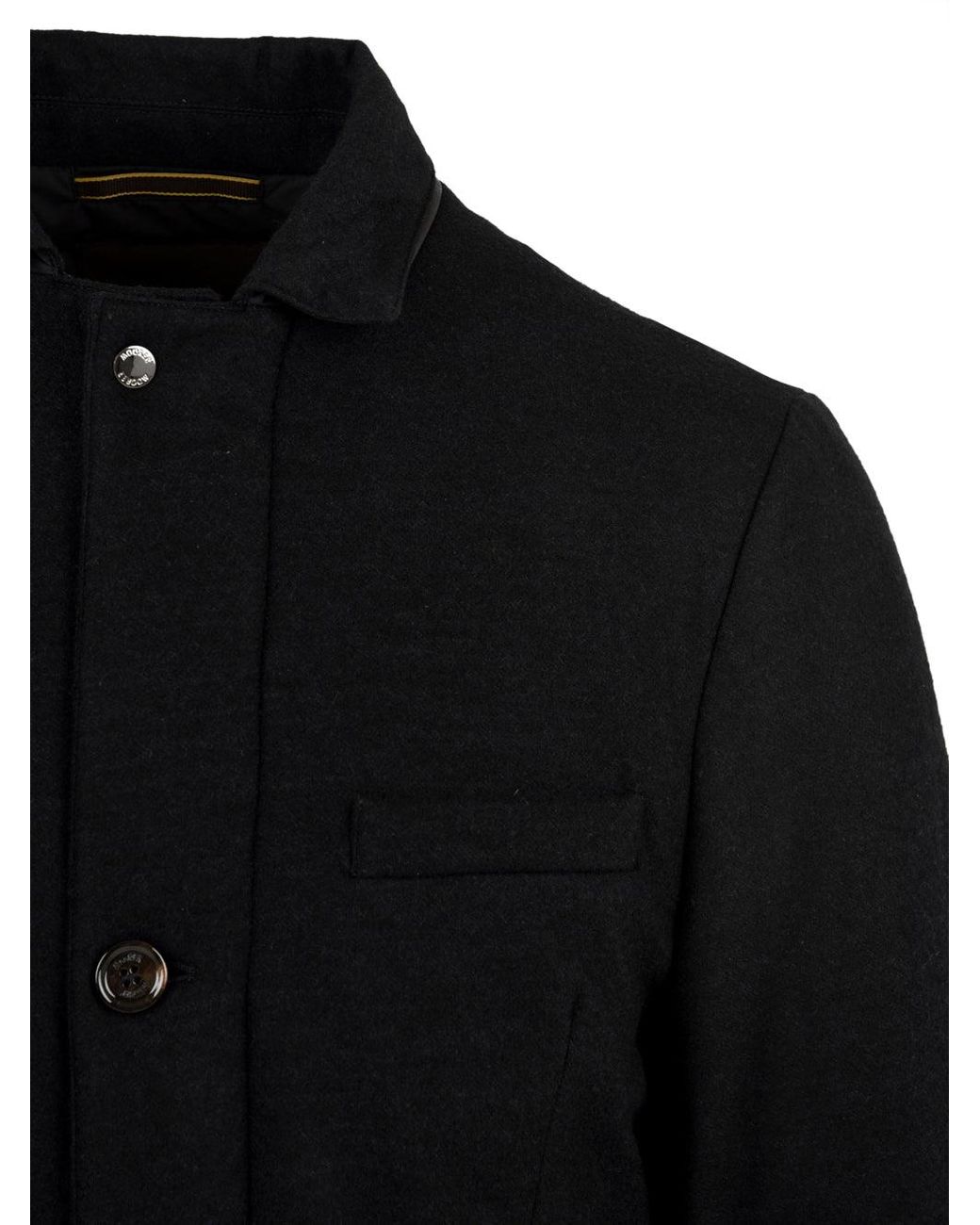 Moorer Black Coats for men