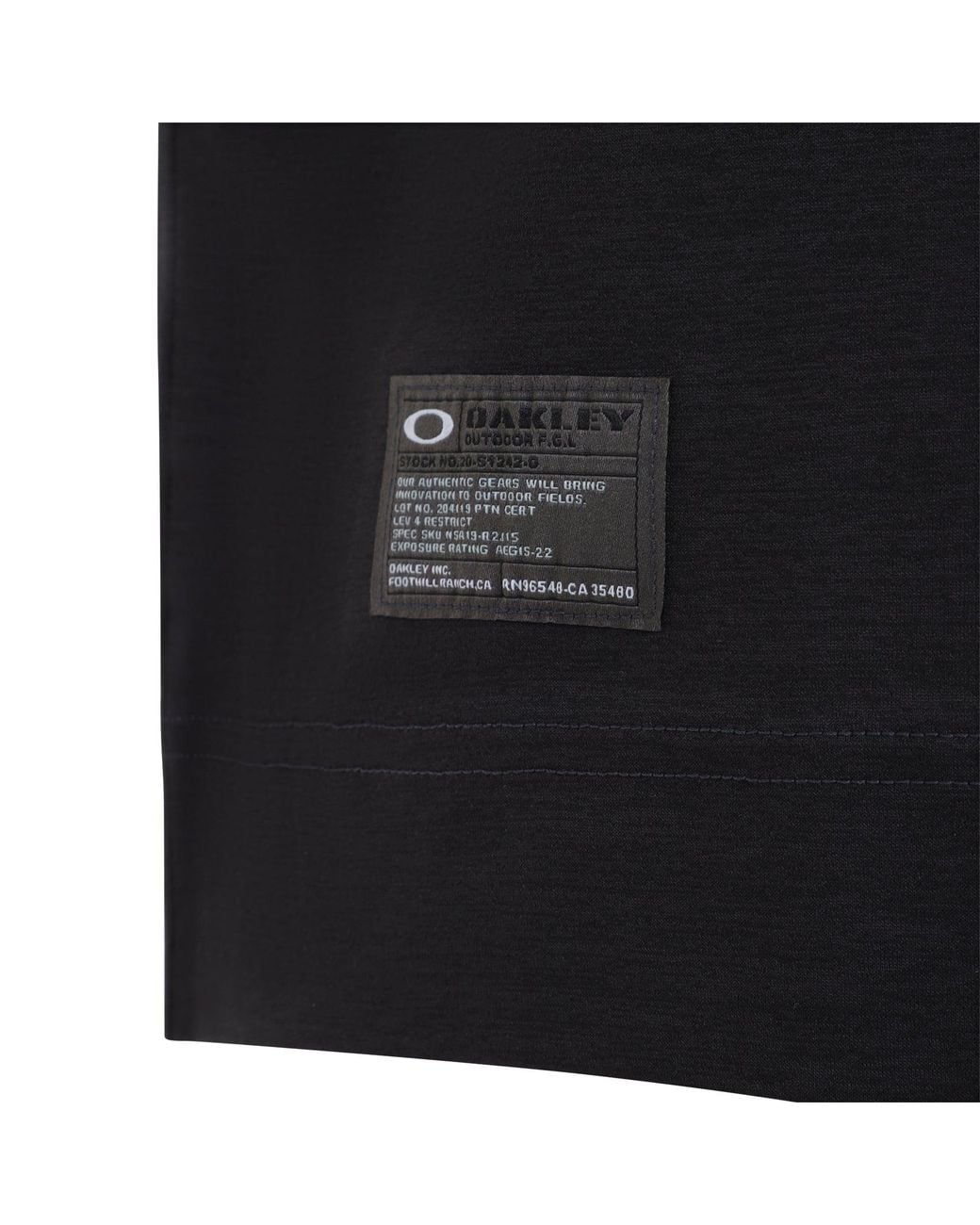 Oakley Black Scratch S/S T Shirt
