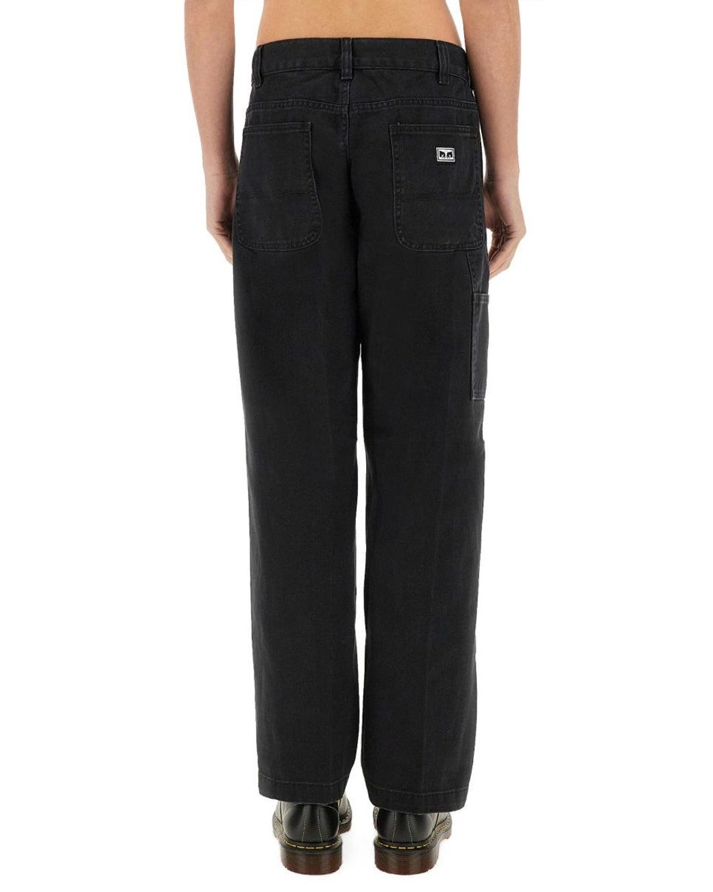 Obey Black Hardwork Jeans for men