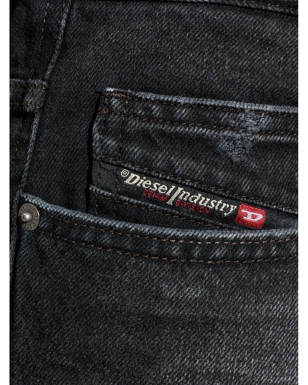 DIESEL 2001 D-Macro Obebb Jeans in het Black voor heren