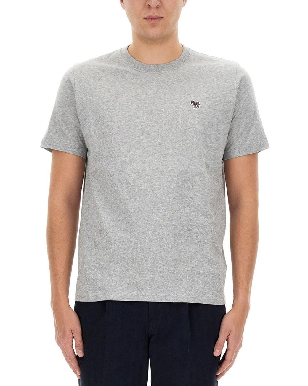Paul Smith Gray Regular Fit T Shirt