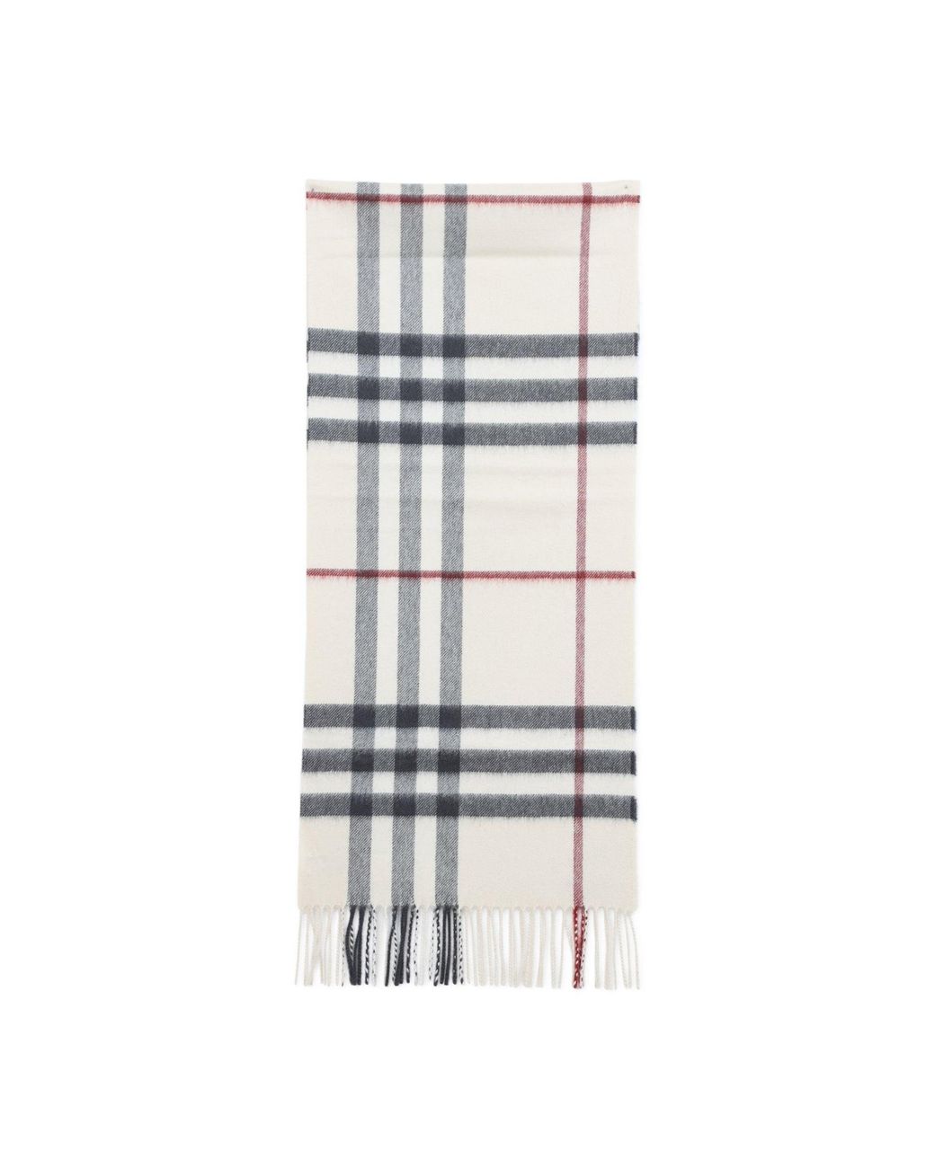 Burberry White Scarf