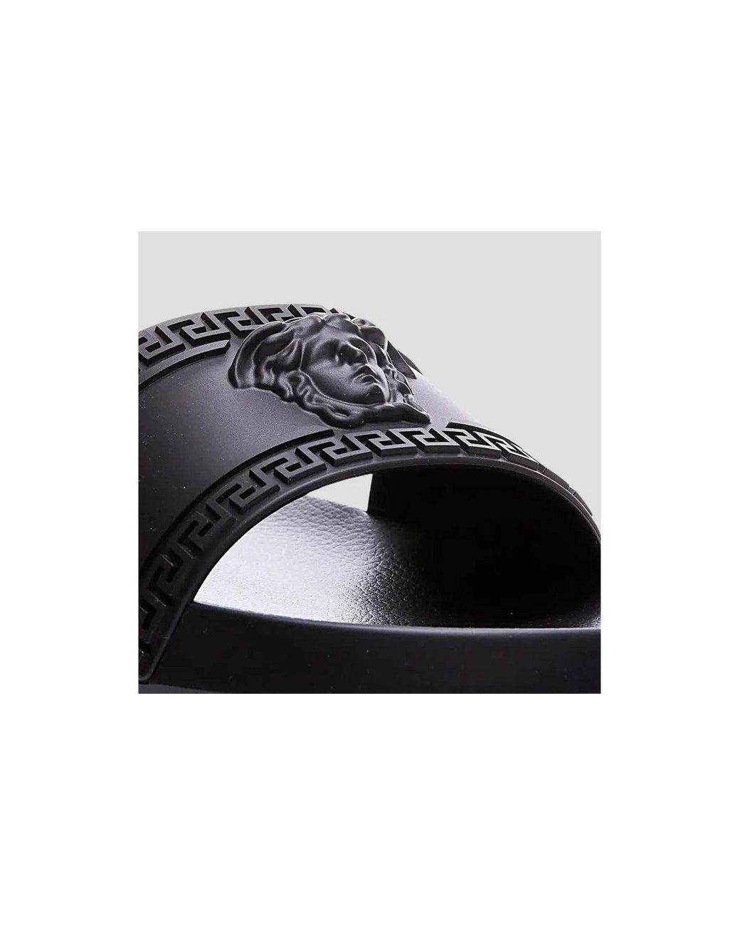 Versace Black Sandals
