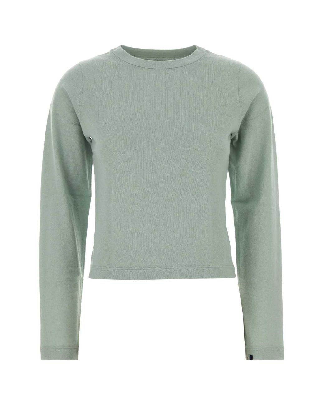 Extreme Cashmere Green Cashmere-Blend Cotton Sweater