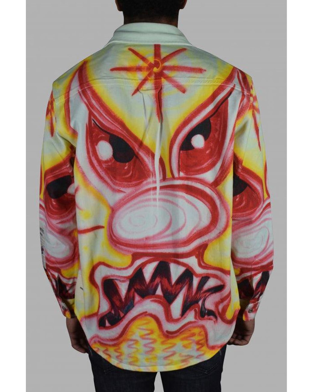 Heron Preston Multicolored Denim Jacket for men