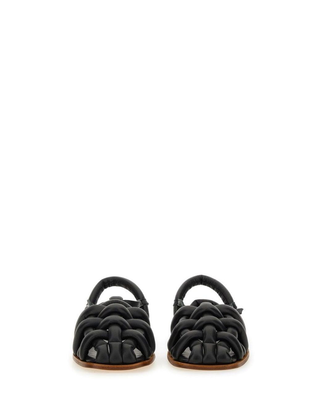 Hereu Black Sandals Cabersa 2 Lambskin