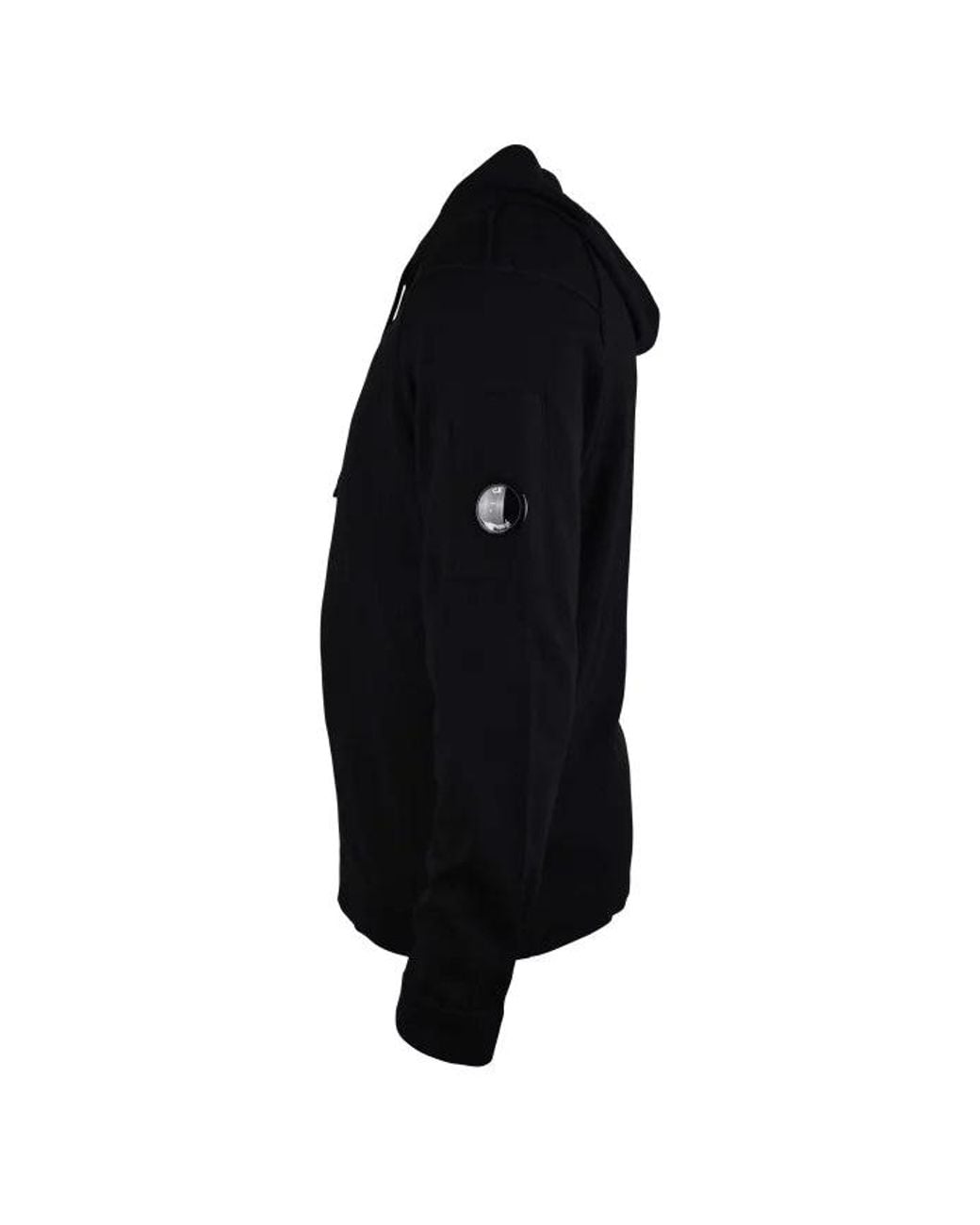 C P Company Black Sweater Hoodie
