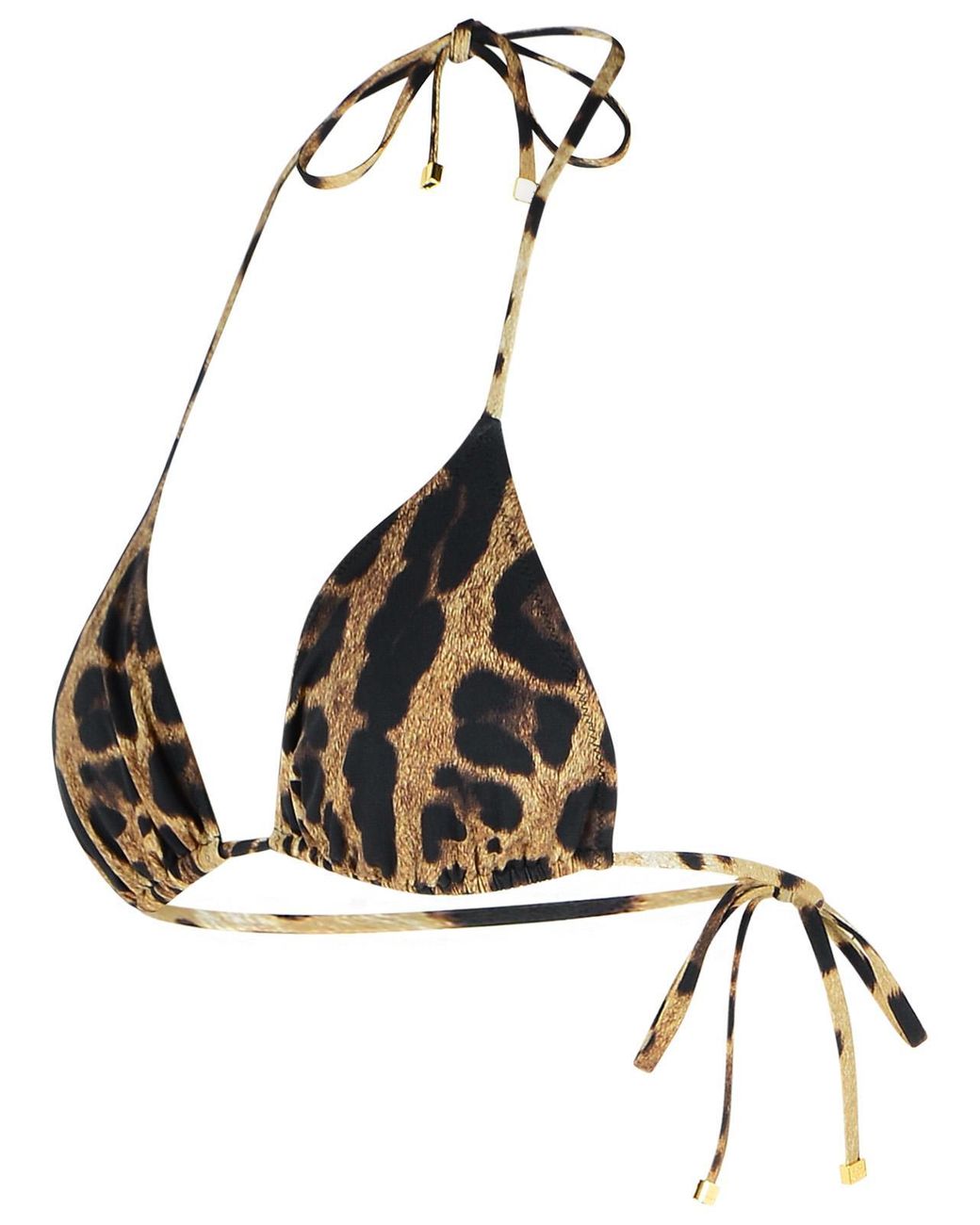 Dolce & Gabbana Multicolor Leopard Print Swimsuit