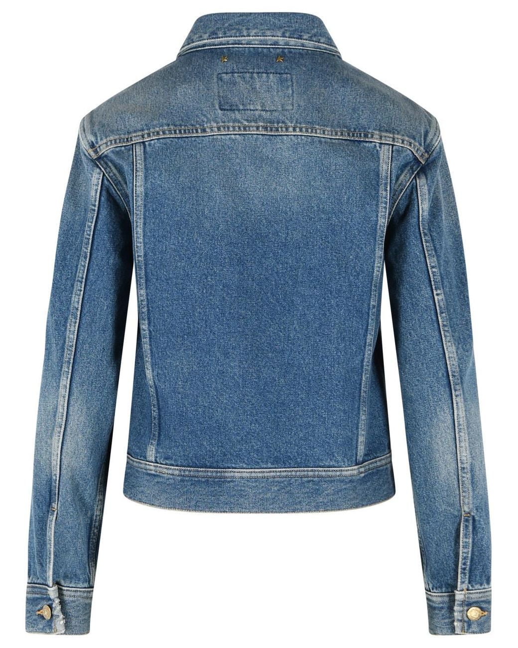 Golden Goose Deluxe Brand Blue Cotton Jacket