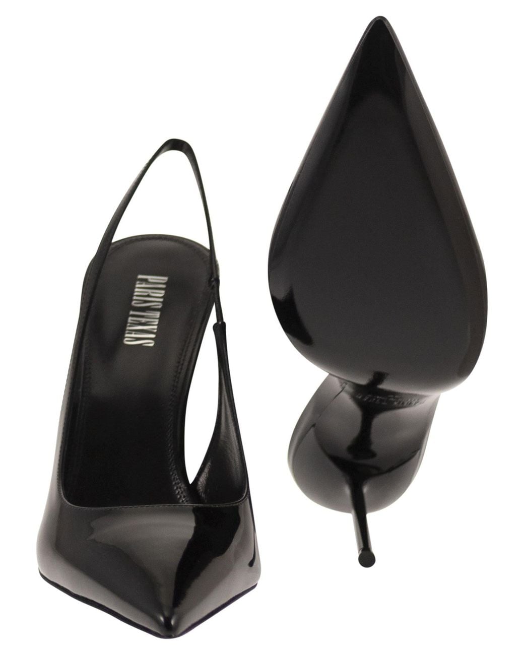 Paris Texas Black Lidia Slingback 105