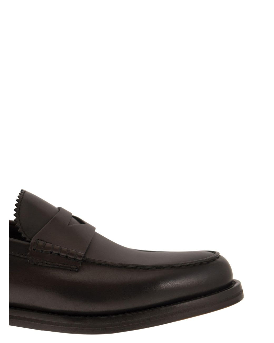 Doucal's Doucals Leder Penny Loafer in Black für Herren